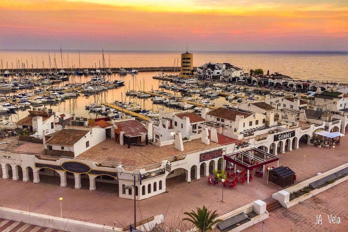 Sybarix Apartment: Precioso apartamento con vistas al golf y el mar La Envía Exterior foto