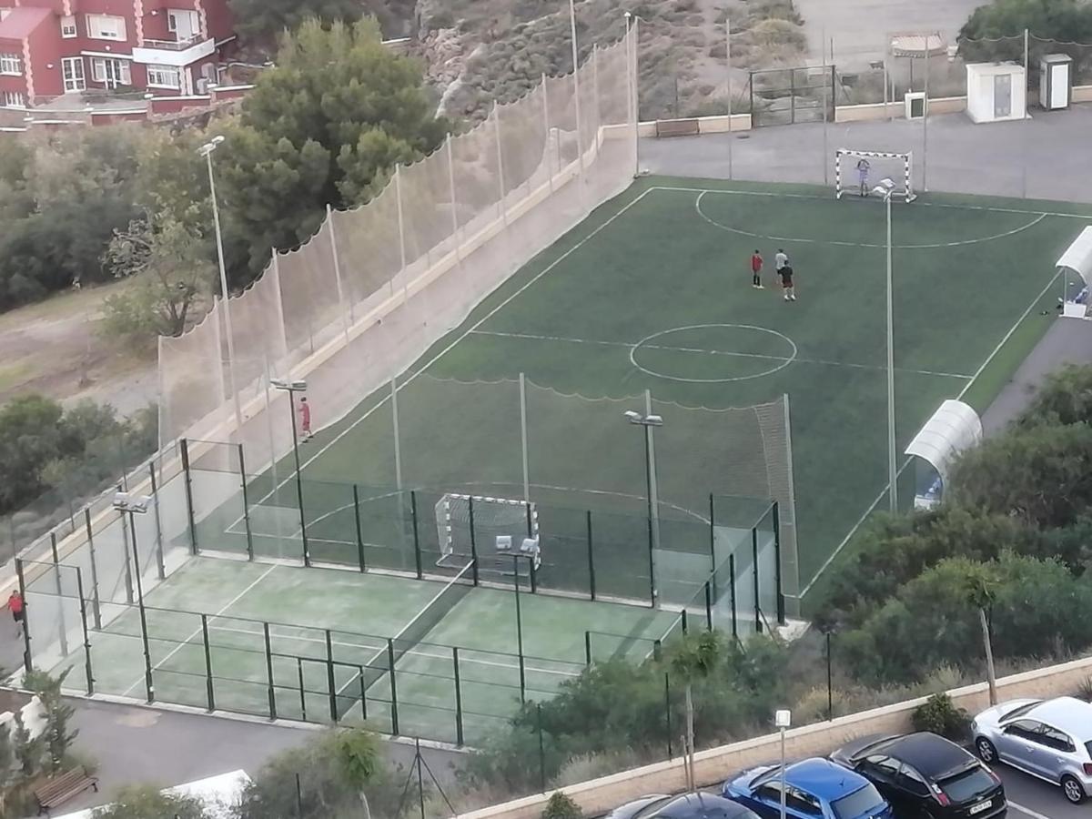 Sybarix Apartment: Precioso apartamento con vistas al golf y el mar La Envía Exterior foto